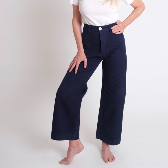 Jesse Kamm Pants - Jesse Kamm Sailor Pants in Midnight (navy)